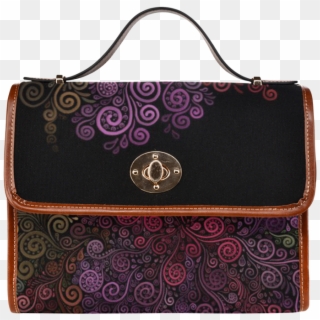 Psychedelic 3d Rose Abstract Waterproof Canvas Bag/all - Handbag Clipart