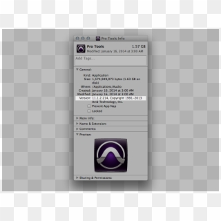 You Should Now See The Pro Tools Icon In A New Finder - Pro Tools 9 Icon Clipart
