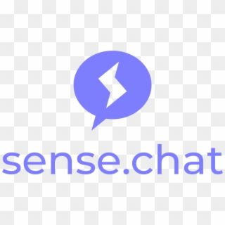 Sense Chat Logo 1 Color Purple Web - Sense Chat Clipart