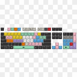 Choose Your Keycap Colors - Pro Tools Mechanical Keyboard Clipart