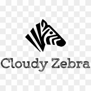 Cloudy Zebra Seo - Graphic Design Clipart