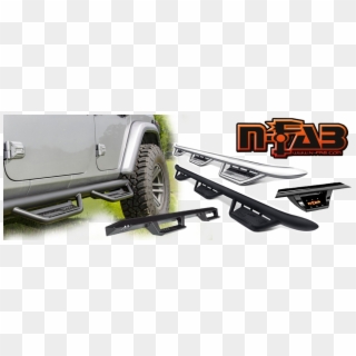 Rough Country Nerf Step Bars - Jeep Wrangler Clipart
