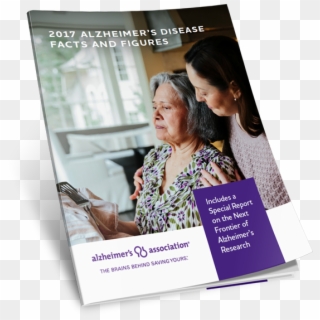 2017 Alzheimer's Disease Facts And Figures - Flyer Clipart