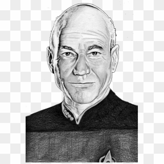Bleed Area May Not Be Visible - Jean-luc Picard Clipart