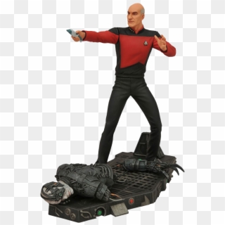 Picard Stands 7 Inches Tall And Was Sculpted By Patrick - Jean Luc Picard Figures Clipart