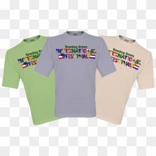 Bowling Green International Festival Logo T-shirt Design - International T Shirt Design Clipart