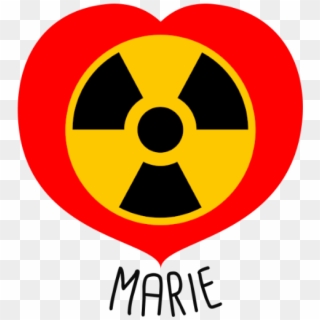 Marie Curie - Hazard Symbol Clipart