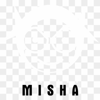 Misha Design Logo Black And White - Clock Clipart