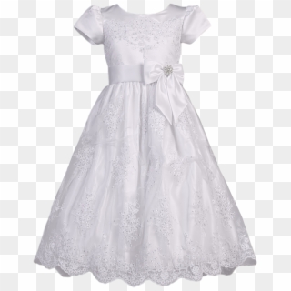 Lace Applique Png Transparent Background - Dress Clipart