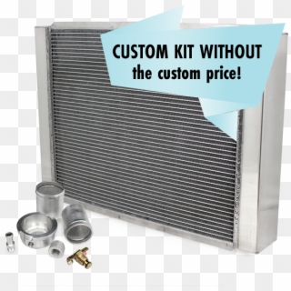Custom Radiator Kit Package - Exhaust System Clipart