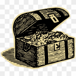 Chest Clipart Pile Treasure - Treasure Hunt Animated Gif - Png Download