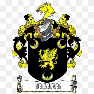 Dearth Family Crest - Conway Family Coat Of Arms Clipart