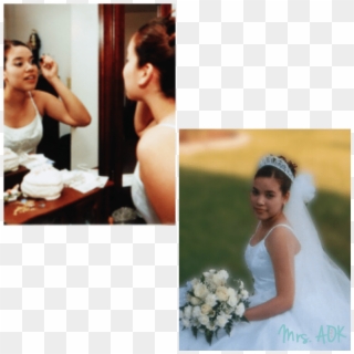 Me On Our Wedding Day - Bride Clipart