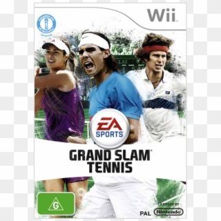 Sport, Video Games - Grand Slam Tennis Wii Cover Clipart