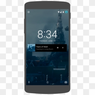 Lock Screen Controls - Android Custom Notification Media Controls Clipart