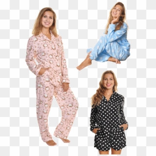 Angelina 3-piece Pajama Set - Pajamas Clipart