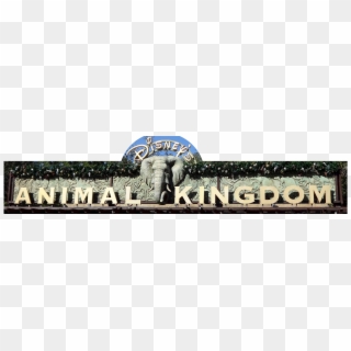 Animal Kingdom Entrance Sign - Disney World, Disney's Animal Kingdom Clipart