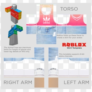 Roblox Shirt Girl Template 2018 Clipart 3151408 Pikpng