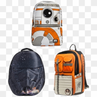 Star Wars Backpacks - Star Wars Bb 8 Backpack Clipart