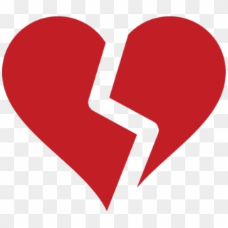 Broken Heart Symbol - Broken Heart Clipart Png Transparent Png