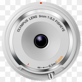 Olympus 9mm F8 Fisheye Body Cap Lens - Fisheye Olympus 9mm Vs 7 5 Clipart