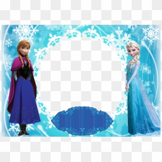 Free Icons Png - Elsa And Anna Frame Clipart