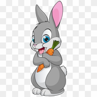 3259 X 8000 54 - Bunny Rabbit Cartoon Clipart