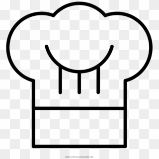 Chap U De Cozinheiro Cook Chapu - Gorro De Chef Para Dibujar Clipart