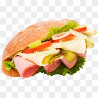 Burger And Sandwich Transparent Png Image - Transparent Background Sandwich Icon Clipart