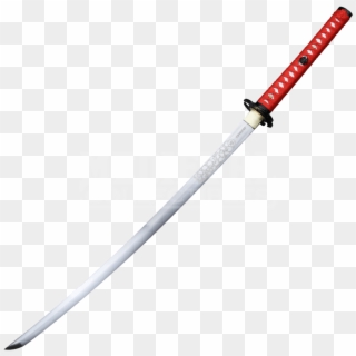 Katana Png - Red Samurai Sword Clipart