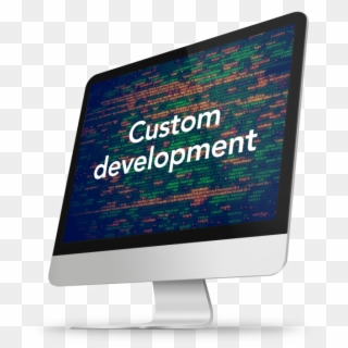 Custom Software Development, Software Engineering - Led-backlit Lcd Display Clipart
