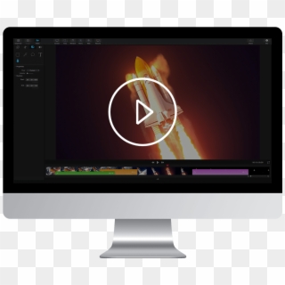 Screen Recording And Video Editing For Mac - Led-backlit Lcd Display Clipart