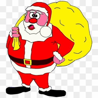 This Free Icons Png Design Of Comic Santa Claus Clipart