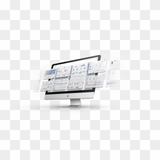 Pe Analyzer 4 Screen Imac - Computer Monitor Clipart