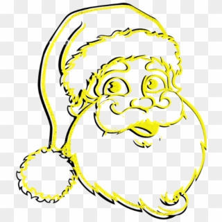 Download Zip File In Hd Quality - Santa Claus Png Gold Clipart