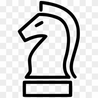 Png File Svg - White Horse Chess Piece Clipart