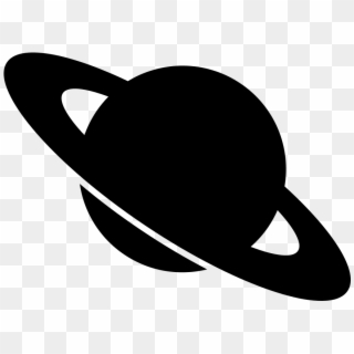 Svg Transparent Stock File Noun Project Wikipedia Filenoun - Saturn Silhouette Clipart