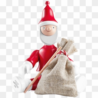 Santa Claus - Kay Bojesen Wooden Clipart