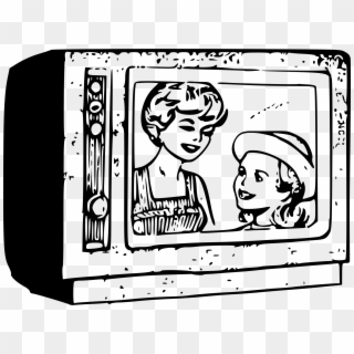 This Free Icons Png Design Of Old Style Tv Clipart