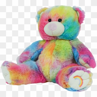 16" Rainbow Bear - Rainbow Bear Png Clipart