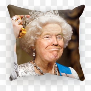 Donald Trump And Queen Elizabeth Face Swap ﻿sublimation Clipart