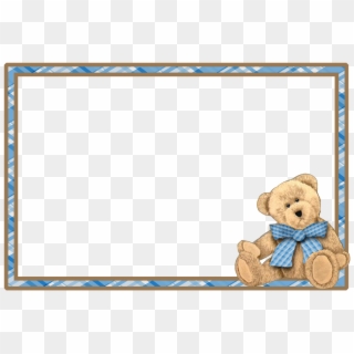 Free Icons Png - Teddy Bear Frame Clipart Transparent Png