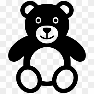 Teddy Bear Comments - Teddy Bear Clip Art Black And White - Png Download