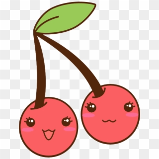 Cherry Clipart Kawaii - Cute Cherries - Png Download