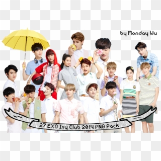 Exo Ivy Club Png - Child Clipart