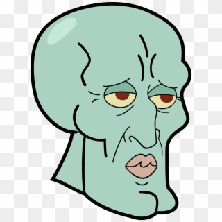 Funny Png - Handsome Squidward Clipart