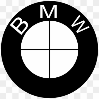 Bmw Logo Black And White - Bmw Logo Corel Draw Clipart