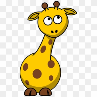 Cartoon Giraffe Free Vector Graphic Baby Giraffe Cute - Cartoon Giraffe Png Clipart