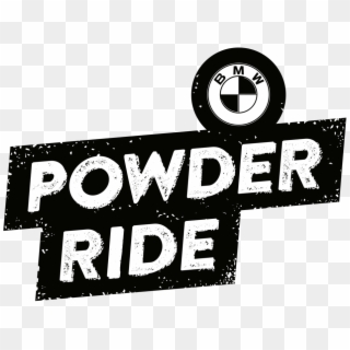 Powder Ride Logo - Bmw No Free Rides Clipart
