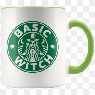 Starbucks Coffee Mugs - Basic Witch Starbucks Svg Clipart